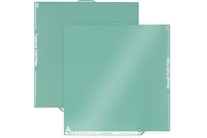 UniTak3D Centauri Carbon Cold Build Plate 260 * 271mm Double Sided Glossy+Textured Low-Temperature Print,Strong-Adhesion Plat