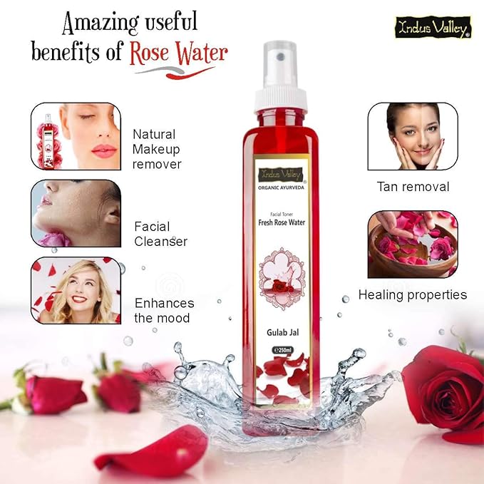 indus valley rose water