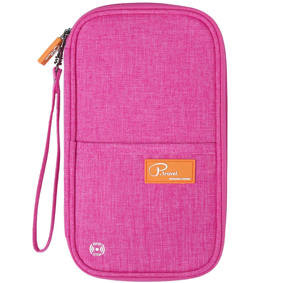 VanFn Travel Wallet Family Passport Holder RFID Blocking Travel Document Organiser Waterproof Holiday Passport Case Men Women for ID Card, Credit Cards, Flight Tickets, Money, Coins