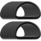 BIKICOCO Metal D-Rings Buckle, 1-1/4 Inch Non-Welded for Webbing Sewing DIY