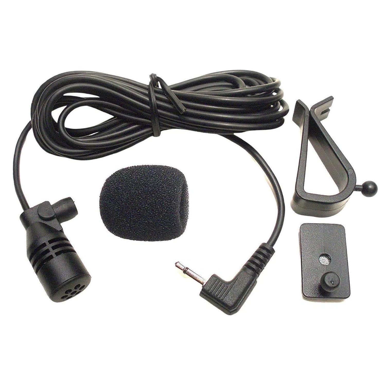 XIXIXIAXIA 2.5mm Microphone Assembly Mic for Car Vehicle Head Unit Enabled Stereo Radio GPS DVD for Pioneer (2.5mm)