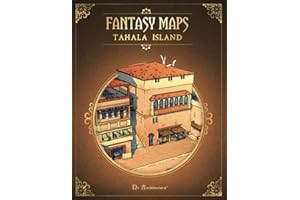 Fantasy Maps Tahala Island: Fantasy Maps for Game Master - Collection of 30 full-color Maps for Tabletop RPG (Tabletop Role Playing Game) (Fantasy Maps for RPG)