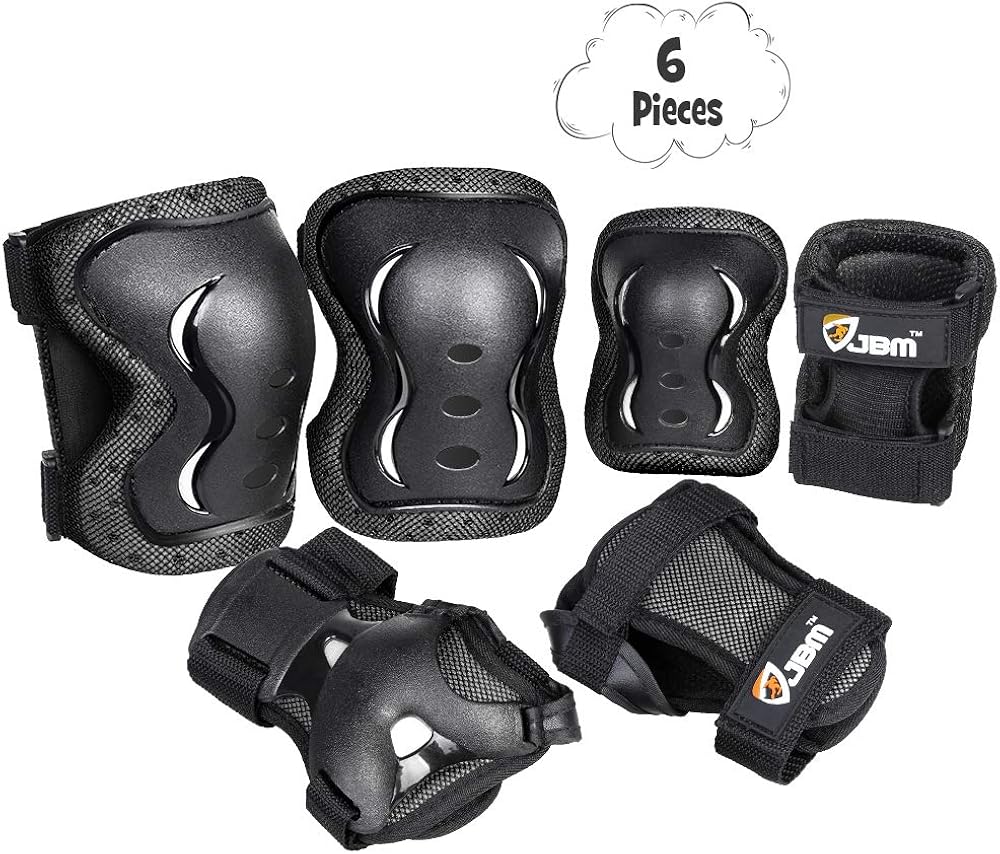 JBM Multi Sport Protective Gear Knee Pads and Elbow Pads
