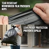 EcoBag 50 Pack Heavy Duty Refuse Sacks 33 µm 70L Recyclable Bin Bags view 5