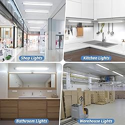 Airand LED Shop Lights for Garage 4FT with