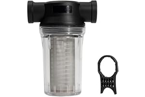 GENERIC BUPUROTT Water Pump Strainer Inlet Filter for High Pressure Washer, Sediment Filter Attachment, 80 Mesh Screen(1/2“ 80Mesh)