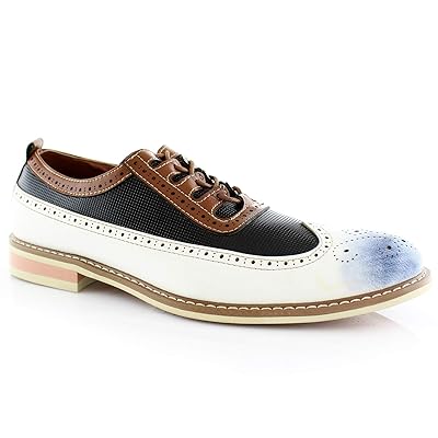 Ferro Aldo Men's Casual Perforated Wingtip Dress Sri Lanka Ubuy