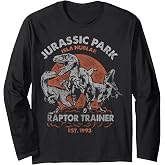 Jurassic Park Raptor Trainer Long Sleeve T-Shirt