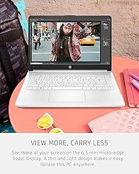 HP 14-inch HD Thin & Light Laptop,Intel Celeron