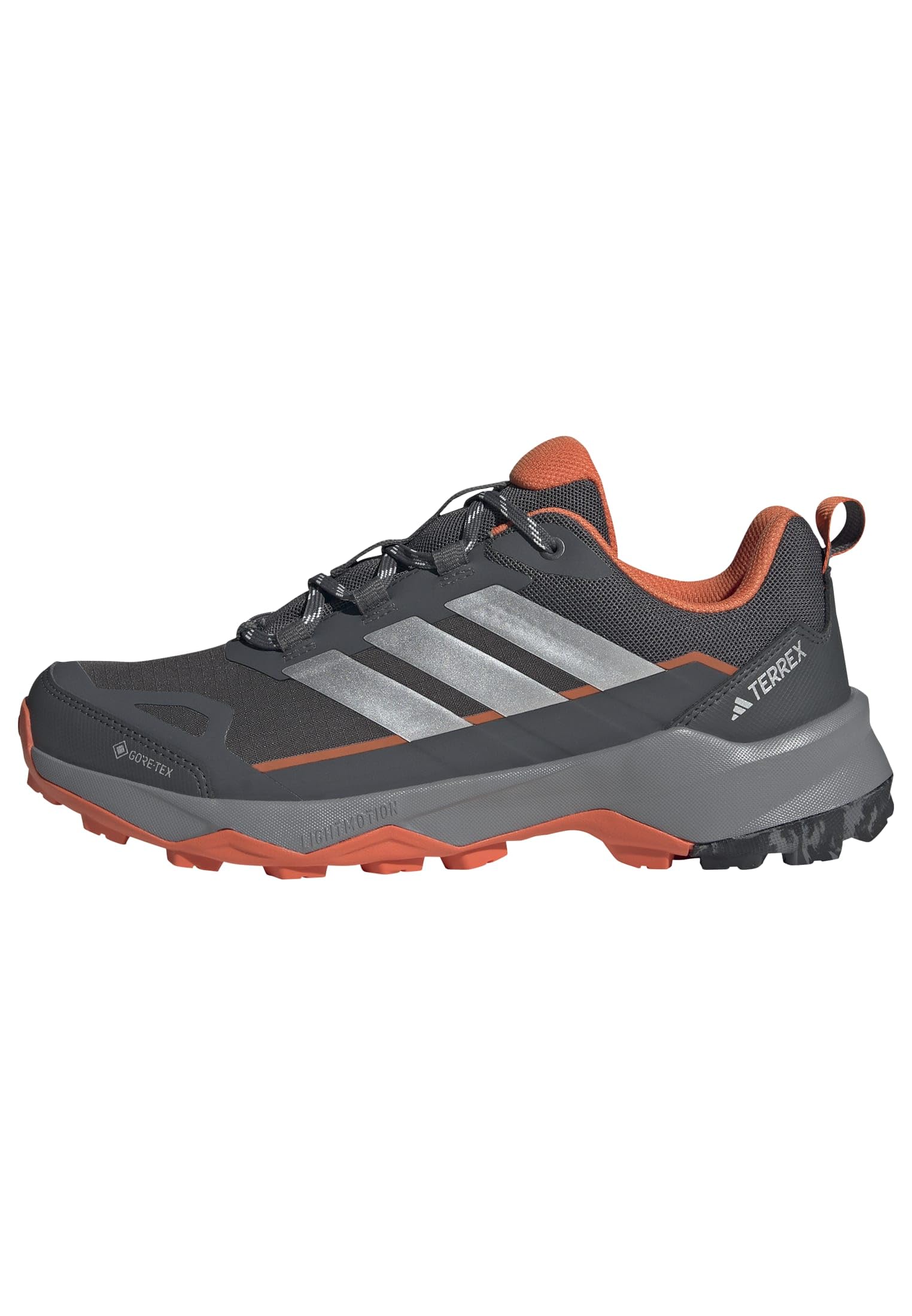 Photo 1 of Adidas Men's Terrex Skychaser AX5 Gore-TEX Hiking, Grey/Matte Silver/Semi Impact Orange, 14