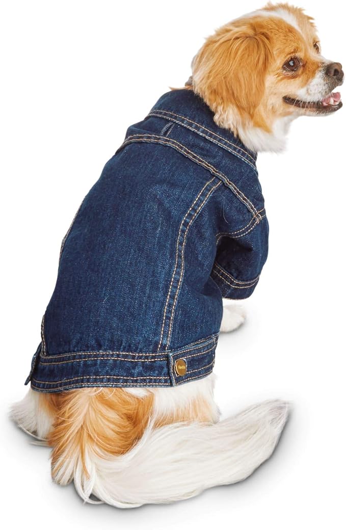 dog jean jacket amazon