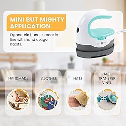 HTVRONT Mini Heat Press Machine, Small Heat Press