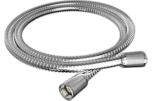 Universal 59-Inch Shower Head Hose - Durable Stainless Steel, Leak-Proof Brass Connectors, Easy Install Replacement for Handh