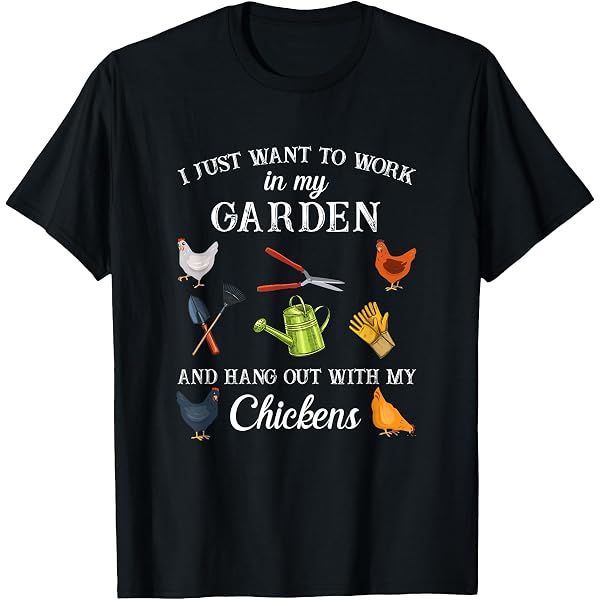 I Just Want To Work In My Garden - Personalized T Shirt – Wander Prints
