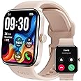 TOZO AMOLED S4 AcuFit One Smart Watch 1.78" Ultra-Clear Screen for Men Women, Call/Answer Fitness Tracker,Sleep Monitor IP68 Waterproof for iOS 11.0+ Android 9.0+ Rose Gold