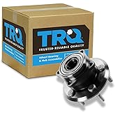 TRQ Rear Driver or Passenger Side Wheel Bearing and Hub Assembly Compatible with 2003-2006 Toyota Matrix XR AWD 2003-2006 Pontiac Vibe AWD with ABS