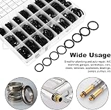 WiMas 1200PCS Rubber O-Ring Assortment Kit 24 Sizes Nitrile Grommet Seals w/ 4 view 4