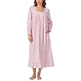 Eileen West womens Cotton Lawn 50" Ballet Long Sleeve Nightgown