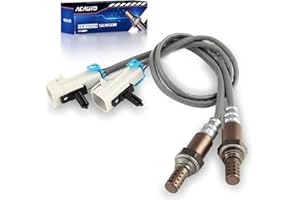 ACAUTO 234-4668 Oxygen Sensor Upstream Downstream O2 Sensor Compatible with Chvey Silverado Suburban Avalanche Malibu Cadillac Escalade GMC Yukon Sierra Buick Pontiac Saturn 15284 21546 SG1857 2 Pack