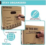 Triplast MoveRite Large Moving Boxes 52x30x30cm Pack of 10 with Bubble Wrap view 4