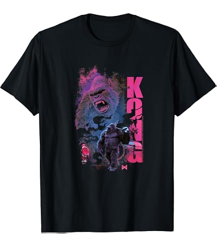 Amazon.com: Kong: Skull Island Kong Sunset T-Shirt : Clothing