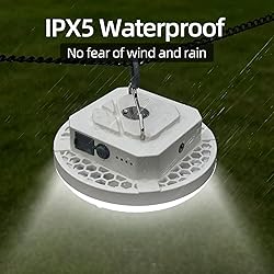 Camping Tent Light LED Rechargeable Portable