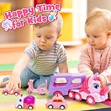 EUTOYZ Unicorn Car 5-in-1 Toddler Toys Set for Girls 1-3 Years view 6