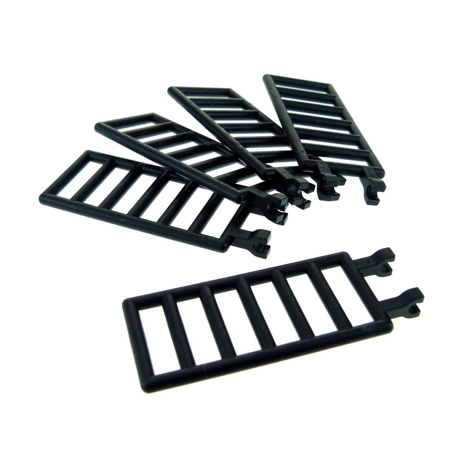LEGO 5x 6020 Ladder 7x3 | Black