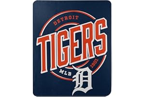 Northwest Enterprises MLB Campaign Design 50""x60"" Fleece Throw Blanket (Detroit Tigers), 9060427674