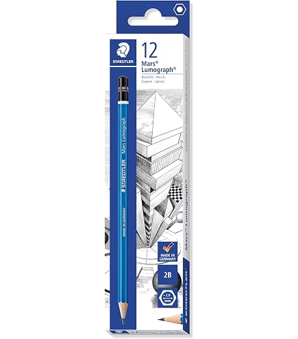 Amazon.com : STAEDTLER 110-4B Tradition Graphite Pencil for