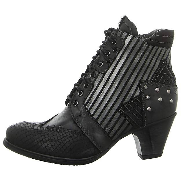 Simen Damen Stiefeletten 9786 SCHWARZ schwarz 546983
