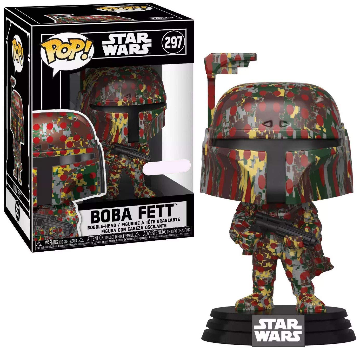 Funko 44808 Pop! Star Wars: Boba Fett (Futura Artist Series Special Edition) #297