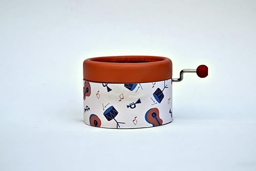 Caja de música manual de jazz con música de bandas sonoras.: Amazon.es: Handmade