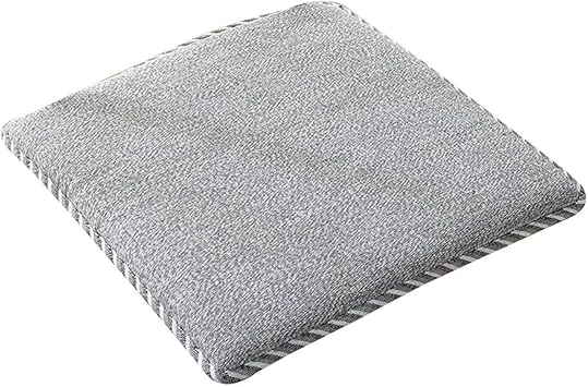 JLWM Cojín para Silla Algodón Cojines para Silla A Cuadros Enrejado