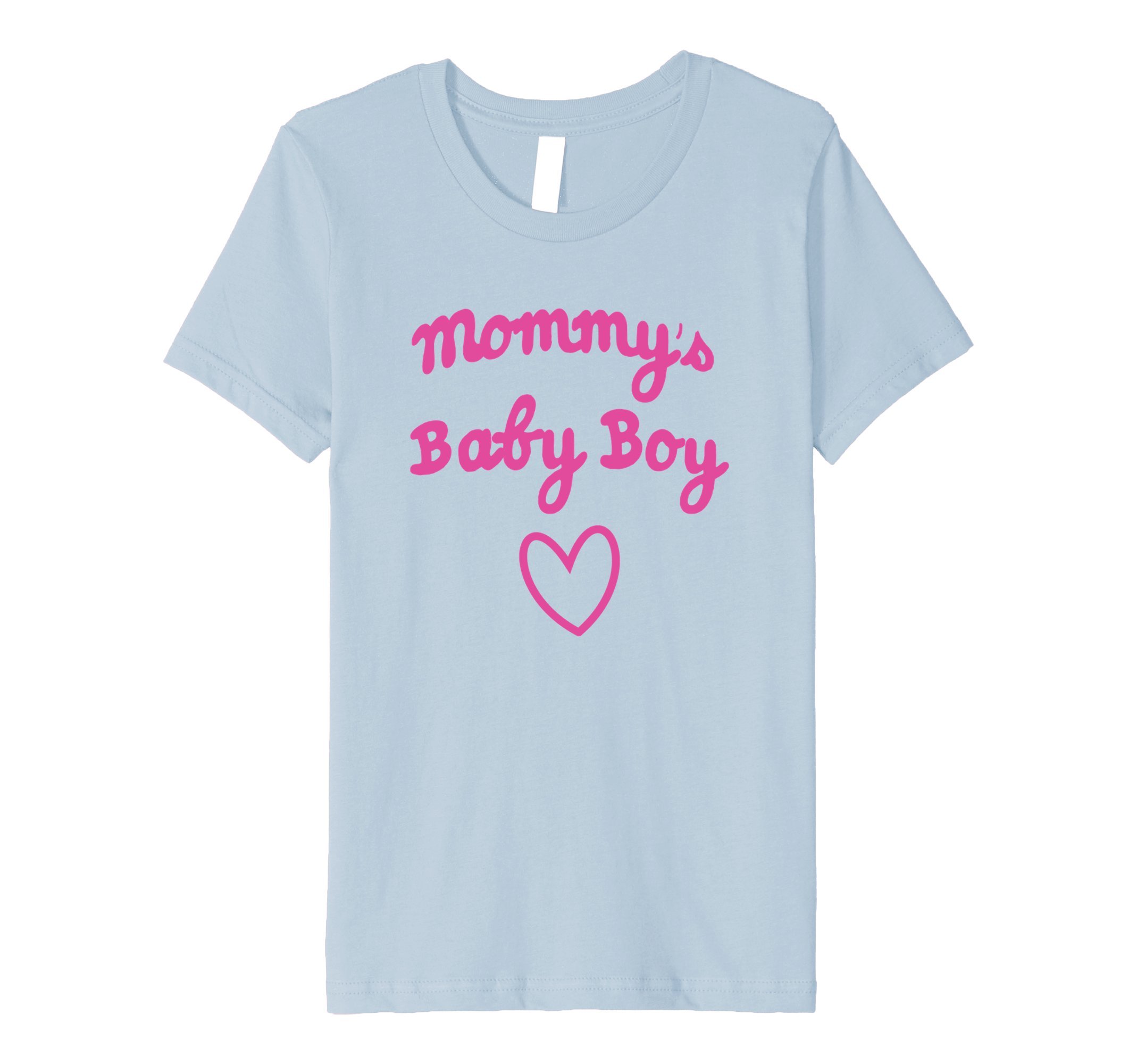 Kids Mommy's Baby Boy T Shirt Cute Men's ABDL Pajama Shirt 6 Baby Blue