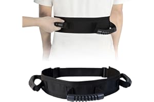 MKEFMEI Gait Belt with Handles, Gait Belts for Seniors, Gate Belts Medical for Elderly, Transfer Belt, Lift Belt with Quick Release Buckle Safety Medical Belt for Physical Therapy Handicap Walking Assist