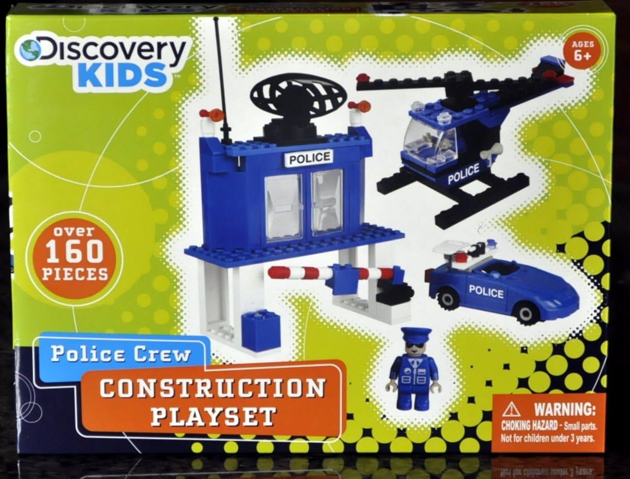 Police Crew Construction Playset by Discovery Kids