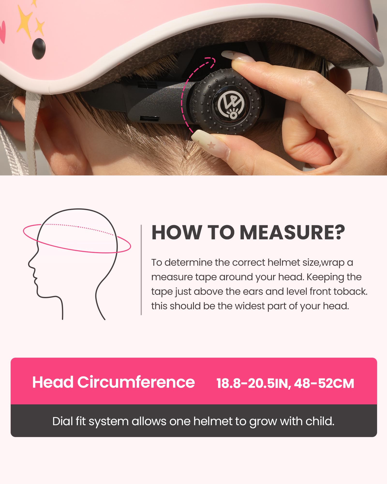 OutdoorMaster Toddler Helmet, Toddler Bike Helmet, Bike Helmet for Youth Boys & Girls, Kids Helmet with Visor, Dial Fit Adjustment Ventilation Multi-Sport Helmet for Bicycle Skate Scooter Longboard