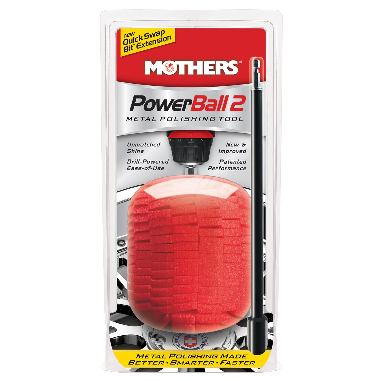 MOTHERS 05143 PowerBall 2 Metal Polishing Tool