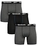 Reebok Men's Boxer Briefs - 3 Pack Performance Mens