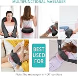 AERLANG Neck Massager Shiatsu with Heat Back Shoulder Pain Relief view 5