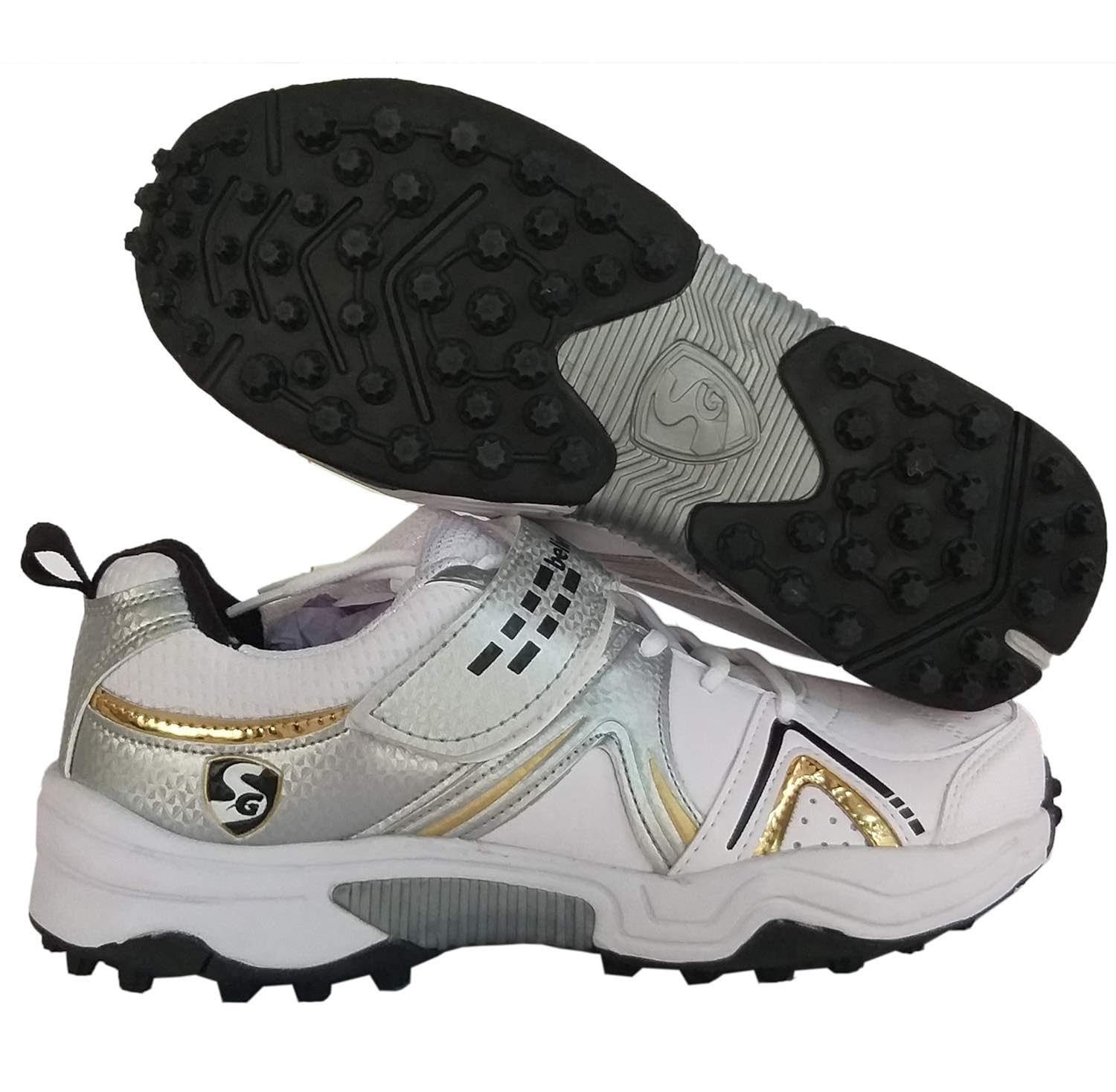 Dual Closure & Rubber Cricket Spikes Cricket Shoes SG Best Price