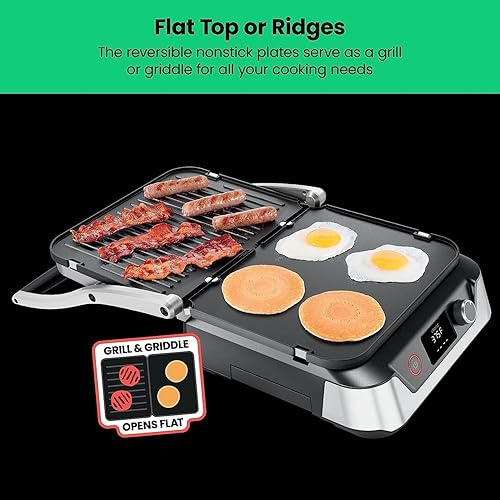 Chefman 5-in-1 Digital Panini Press Grill Sandwich Maker and