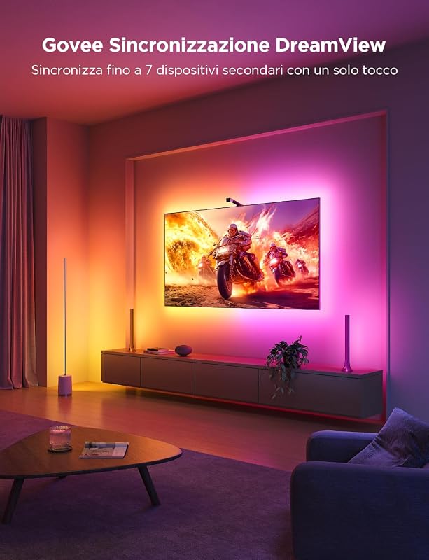 Retroilluminazione TV 3 Lite 3,6M per TV 55-65 pollici