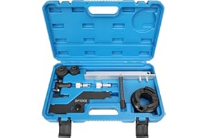 DPTOOL Camshaft Holding Alignment Timing Kit Crankshaft Damper Holder Balance Shaft Preload Tool VCT Solenoid Seal Installer Compatible with Ford 2.0 2.3 303-1551 303-1685 303-1686 303-1687 303-1688 303-1689