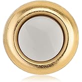Newhouse Hardware FMB Doorbell Button, 1-Pack, Brass