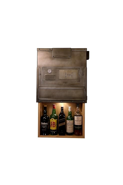 No Bar Automated Motion Wood Furniture Po Box 69 Bronze Wine Rack