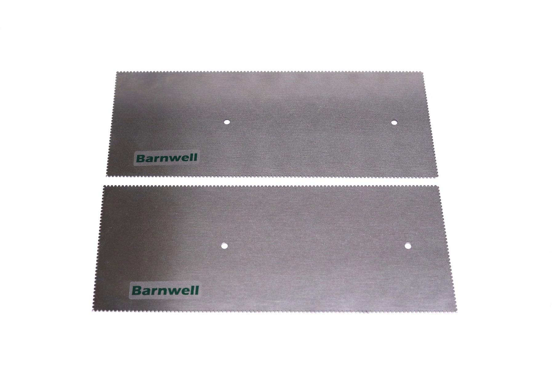 Barnwell 2 x Replacement A2 Amtico V Notched Adhesive Trowel Blade