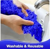 Fogray 2025 Extendable Feather Duster Microfiber Telescopic Pole Dark Blue view 7