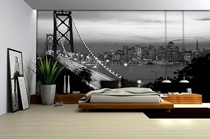 Black And White Golden Gate Bridge San Francisco City